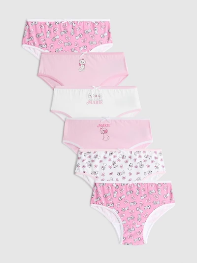 1.5-10yrs | 6pk Disney’s The Aristocats Marie Briefs