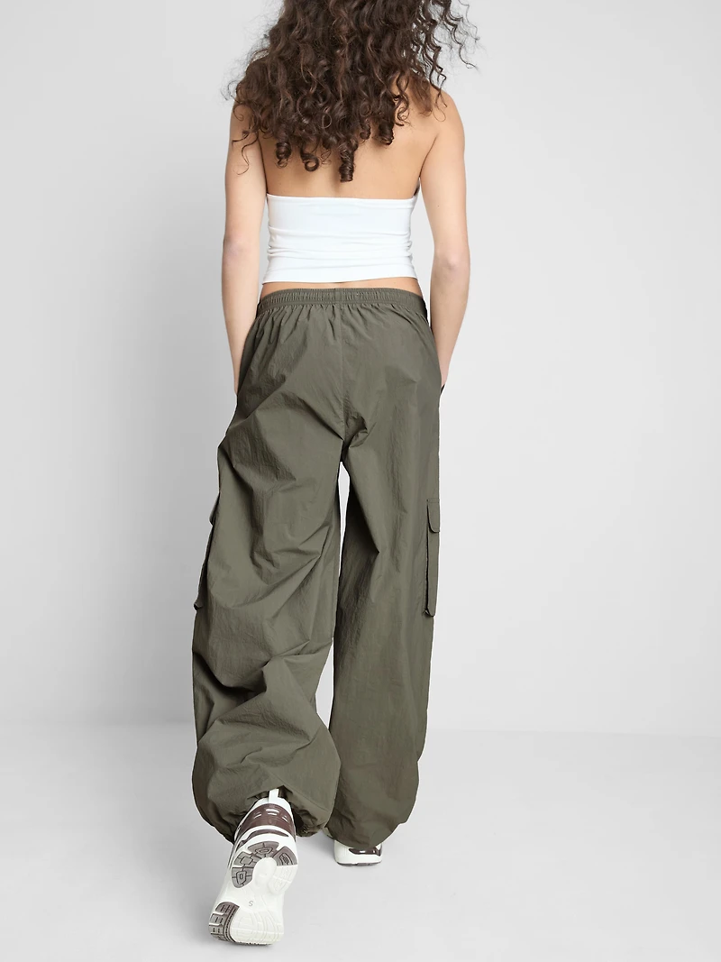 The Primark Scene | Mid-Rise Drawstring Cargo Pants