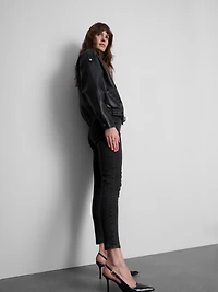 Pure Cotton Mid-Rise Skinny Jeggings