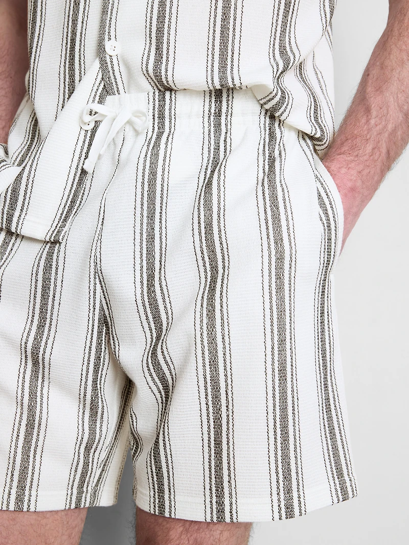 Striped Pajama Shorts