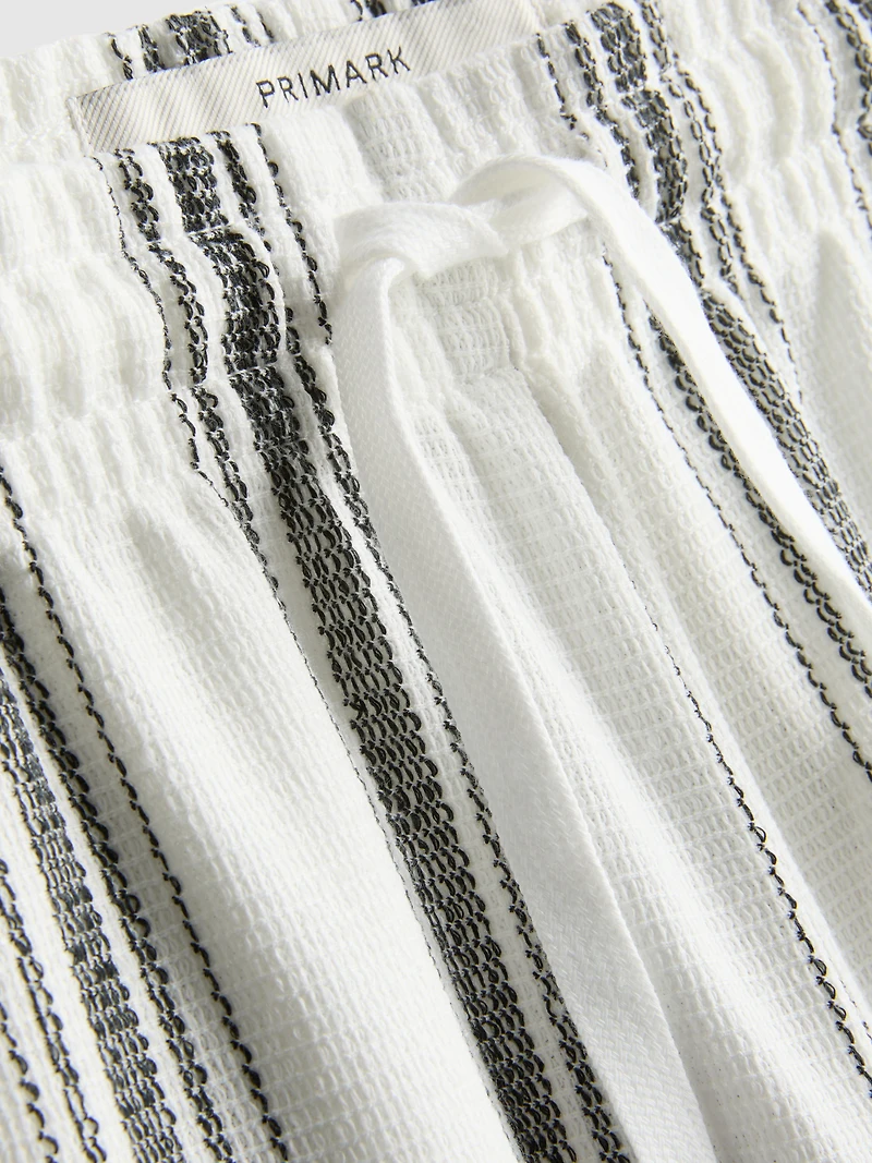 Striped Pajama Shorts