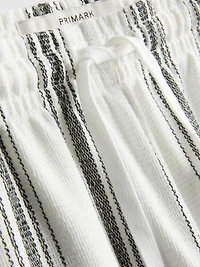 Striped Pajama Shorts