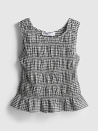 The Primark Scene | Shirred Gingham Tank Top
