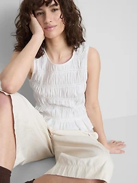 The Primark Scene | Cotton Shirred Tank Top