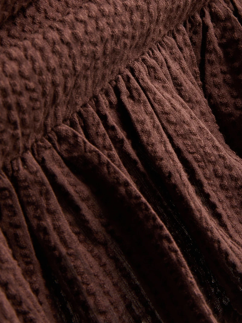 The Primark Scene | Seersucker Frill Mini Skirt