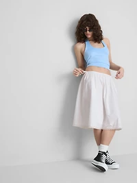 The Primark Scene | A-Line Lace Trim Midi Skirt