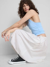 The Primark Scene | A-Line Lace Trim Midi Skirt