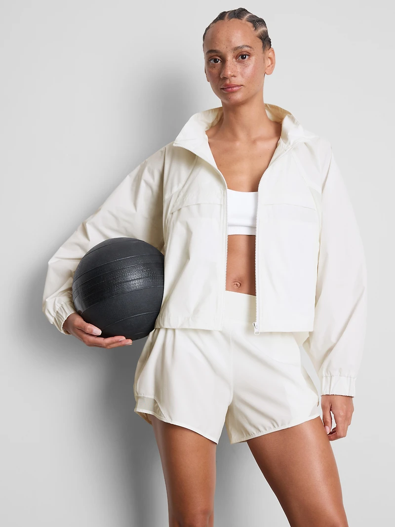 Active Zip-Up Running Jacket