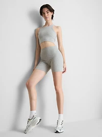 Seamless Ribbed Active Shorts