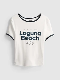 The Primark Scene | Cropped Laguna Beach Baby Tee