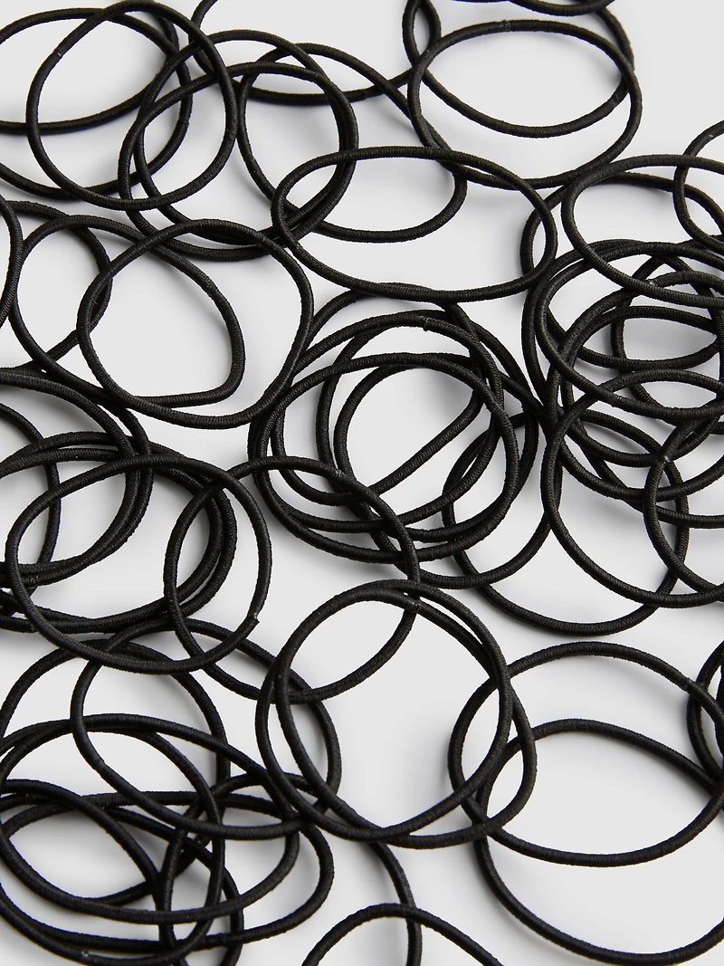 60-Pack Skinny Hair Bands