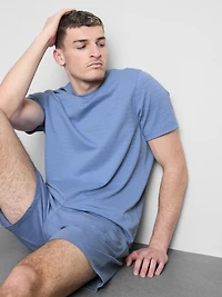 Textured Short Pajama Set