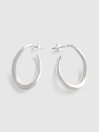 Twist Hoop Earrings