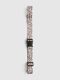 Leopard Print Luggage Strap