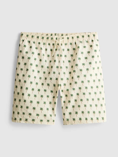 7-15yrs | Palm Tree Graphic Swim Shorts