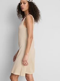 Knitted A-Line Mini Dress