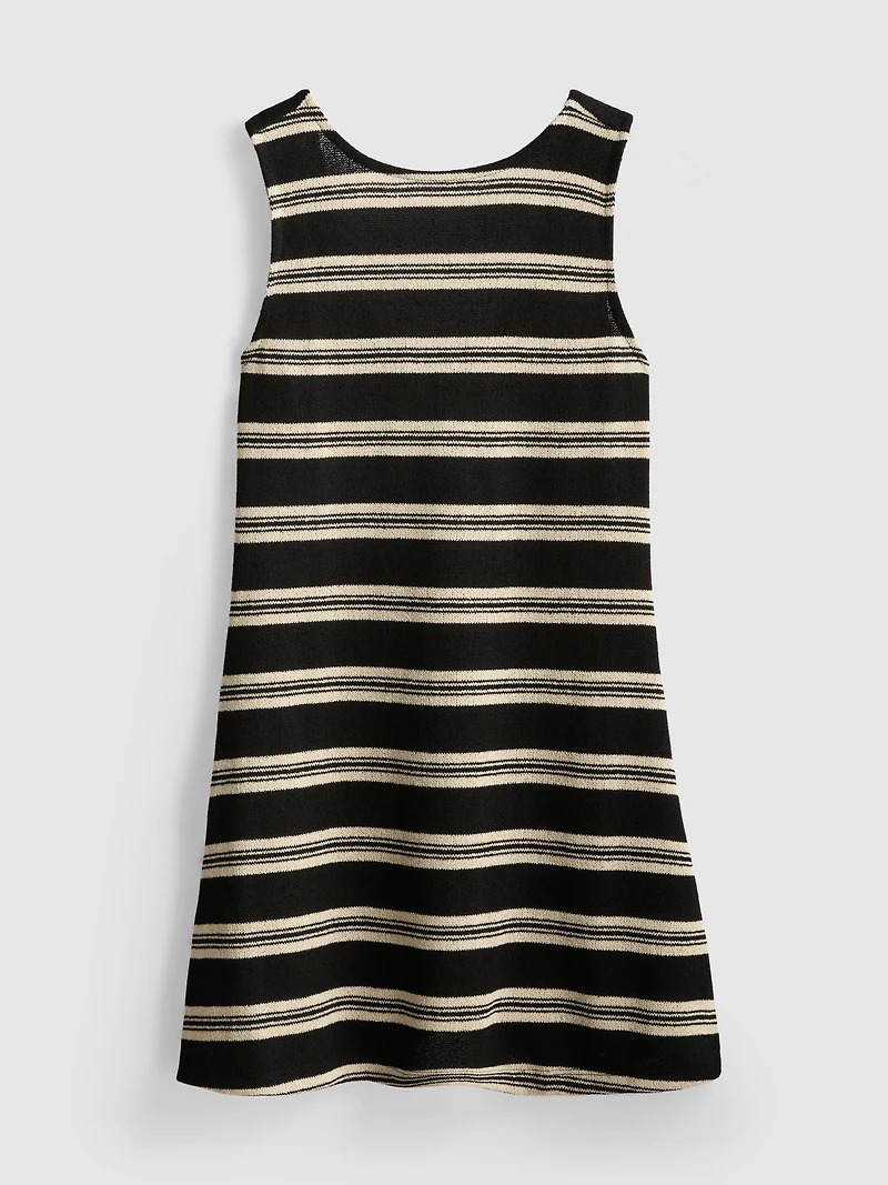 Knitted A-Line Mini Dress