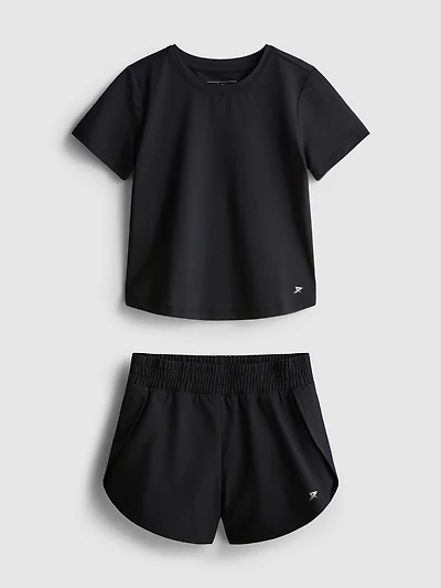 3-9yrs | Active T-Shirt and Running Shorts Set