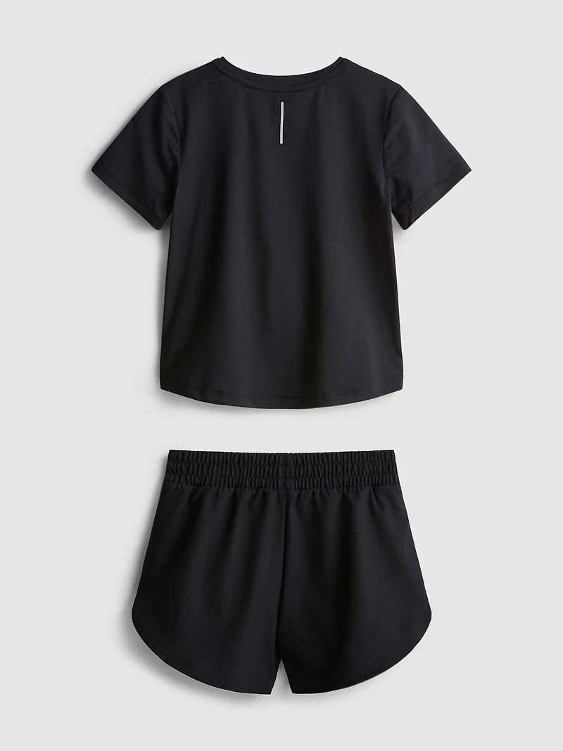 3-9yrs | Active T-Shirt and Running Shorts Set