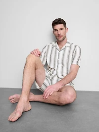 Striped Pajama Shirt