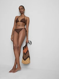 Crochet Tie Side Bikini Bottoms