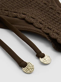 Crochet Tie Side Bikini Bottoms