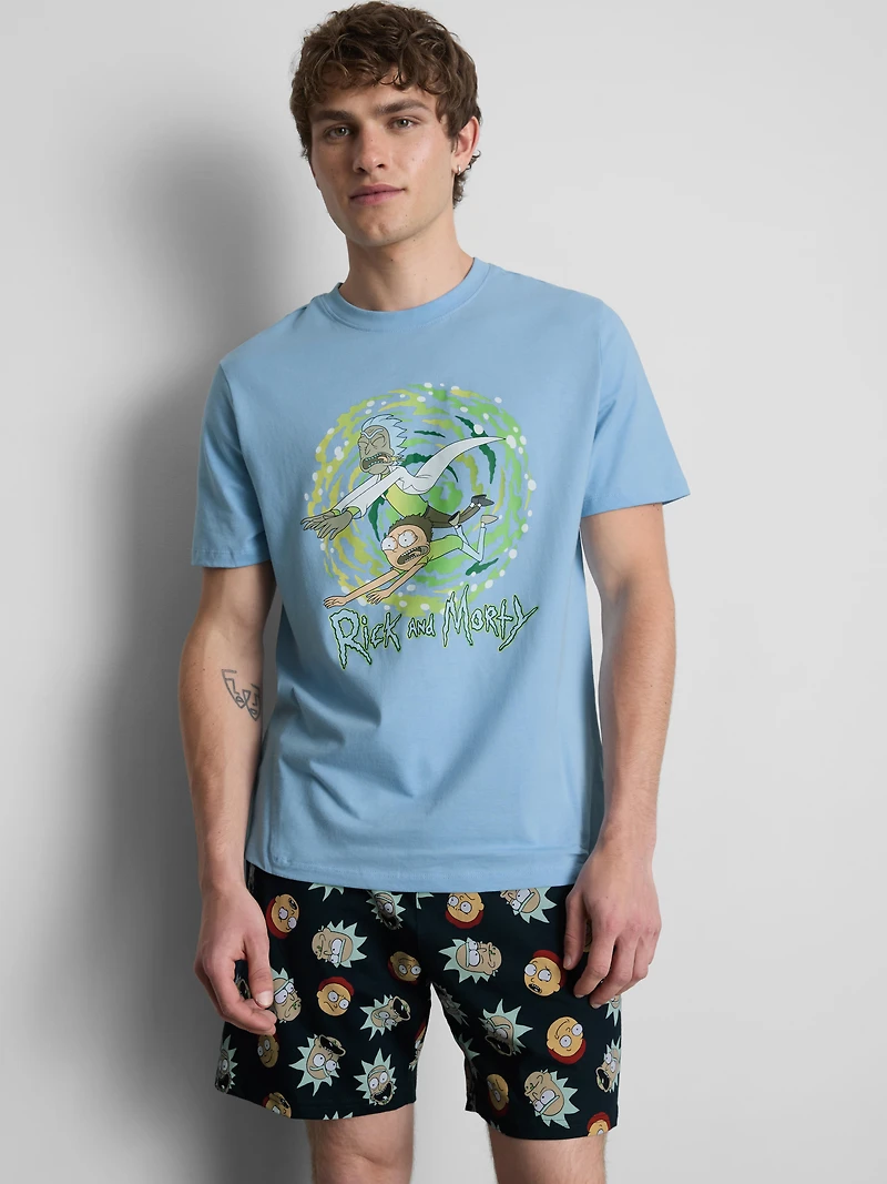 Rick And Morty Pajama Set