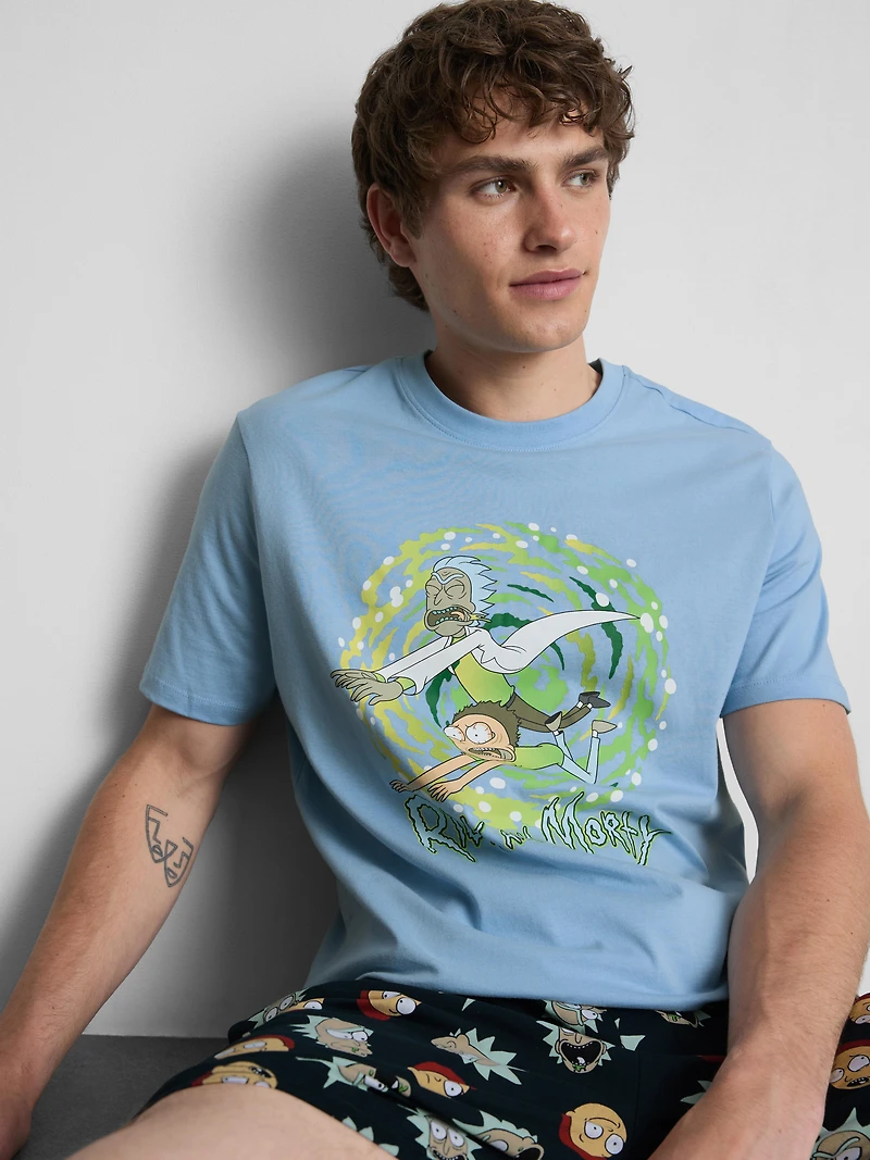 Rick And Morty Pajama Set