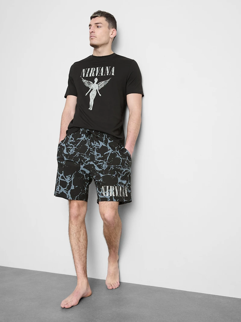 Nirvana Short Pajama Set