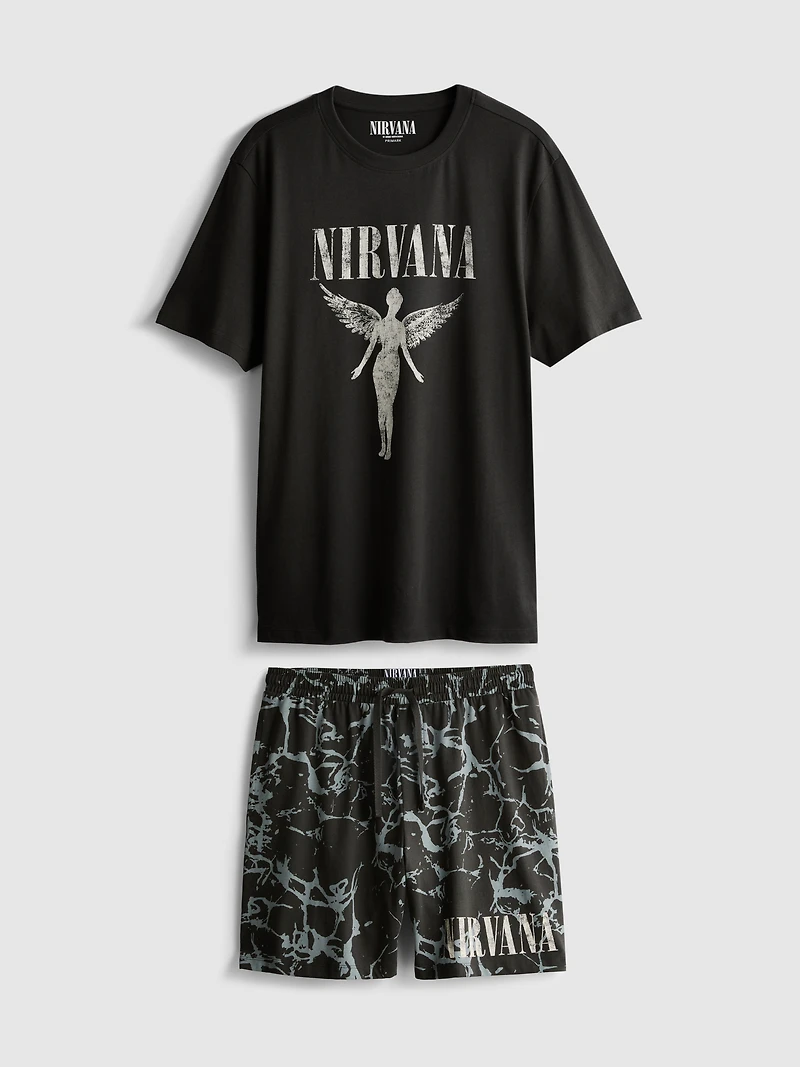 Nirvana Short Pajama Set