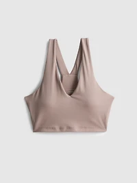 Cropped V-Neck Active Top