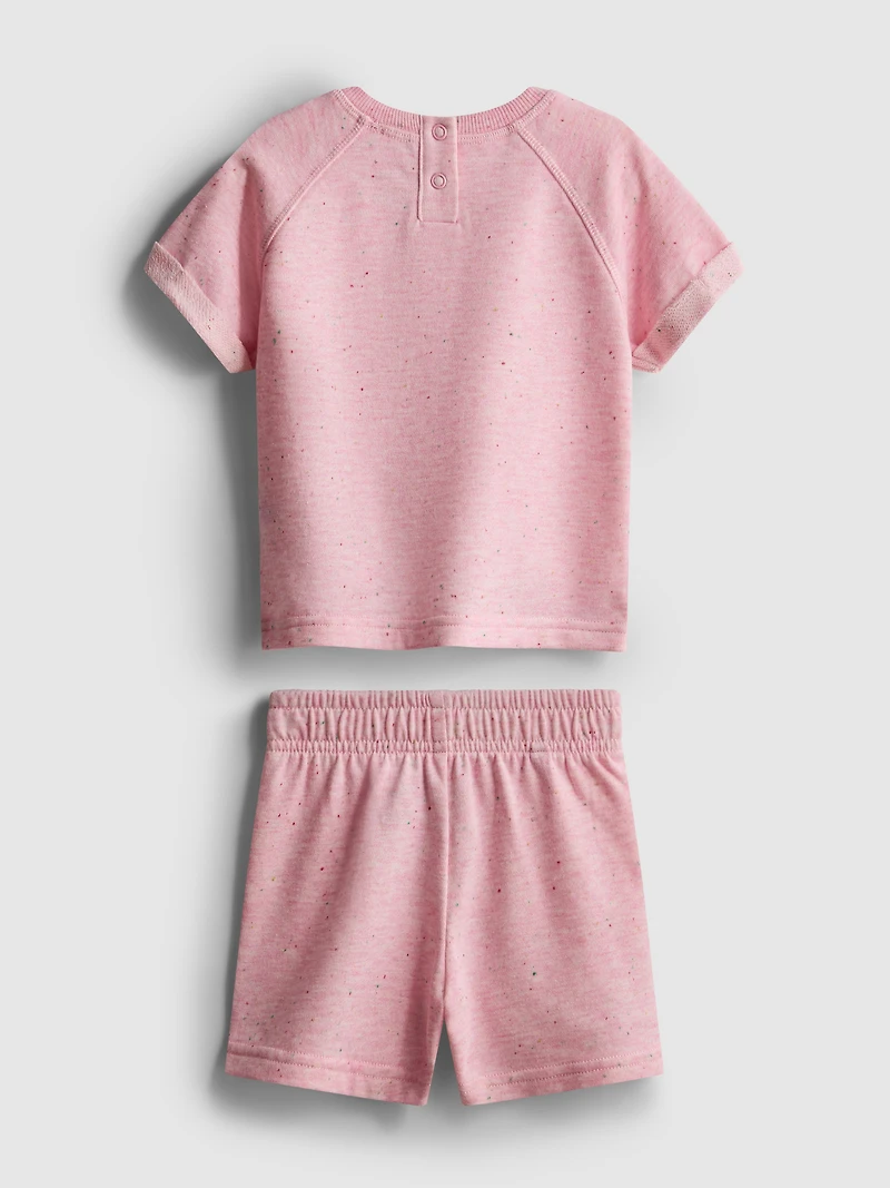 0-36mths | Disney’s Minnie Mouse T-Shirt and Shorts Set