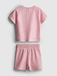 0-36mths | Disney’s Minnie Mouse T-Shirt and Shorts Set