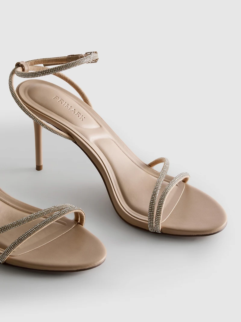 Strappy Heeled Sandals