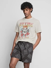Guns N' Roses Short Pajama Set