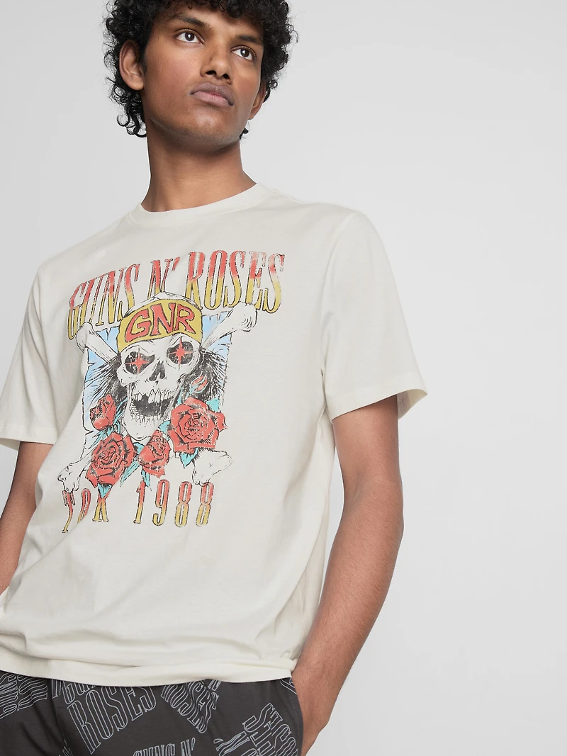 Guns N' Roses Short Pajama Set