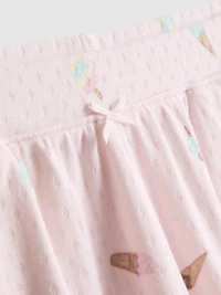 Love To Lounge Ice Cream Ruffle Pajama Shorts