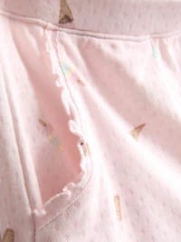 Love To Lounge Ice Cream Ruffle Pajama Shorts