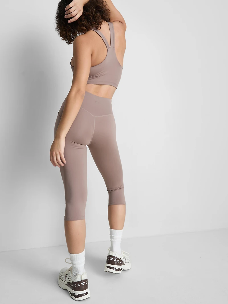 High Waisted Active Capri Leggings