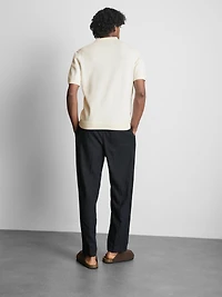 The Edit Knitted Polo Shirt