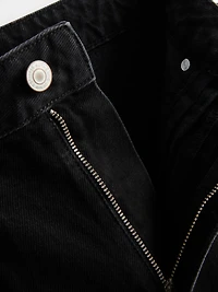 Ultimate Cotton Denim Barrel-Leg Jeans
