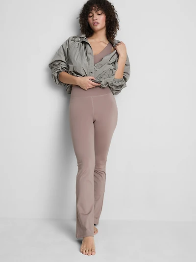 High Waisted Flared Active Leggings