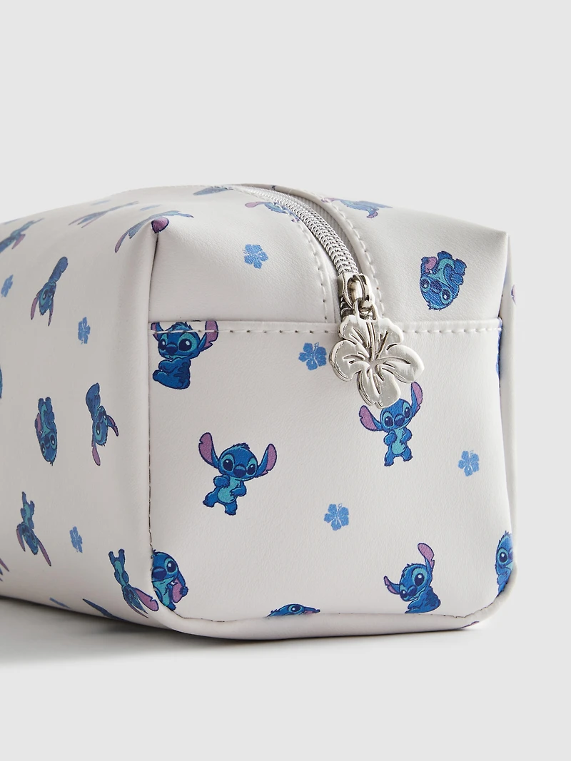 Disney's Stitch Initial Makeup Bag