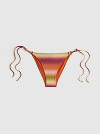 Paula Echevarría Ombre Tie Side Bikini Bottoms