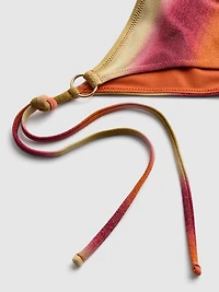 Paula Echevarría Ombre Tie Side Bikini Bottoms