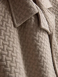 The Edit Texture Long Sleeve Shirt