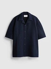 The Edit Texture Short Sleeve Shirt