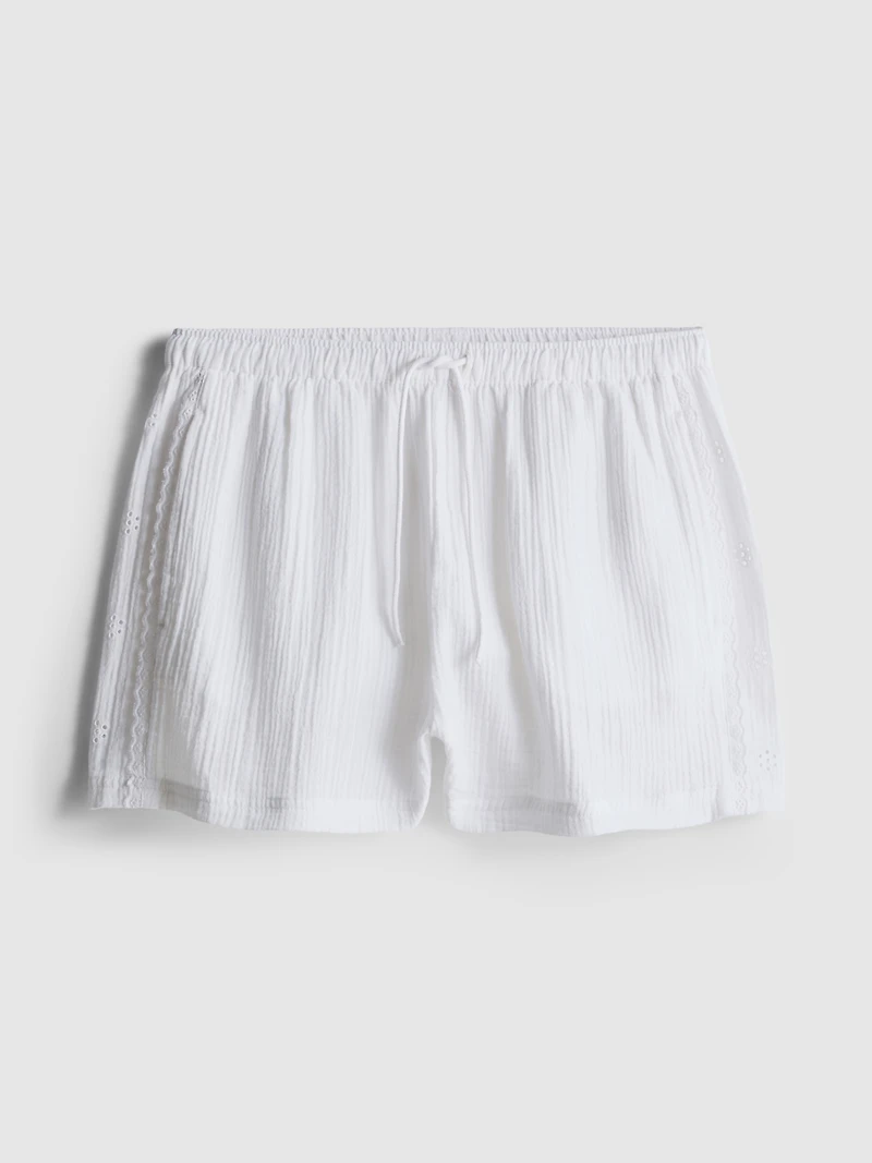 Love To Lounge Cotton Woven Pajama Shorts