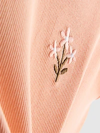 7-15yrs | Embroidered Ribbed Tank