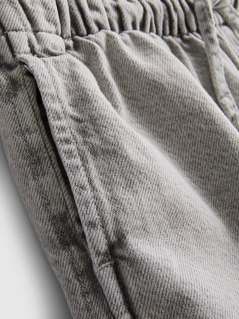 7-15yrs | Denim Jogger Shorts